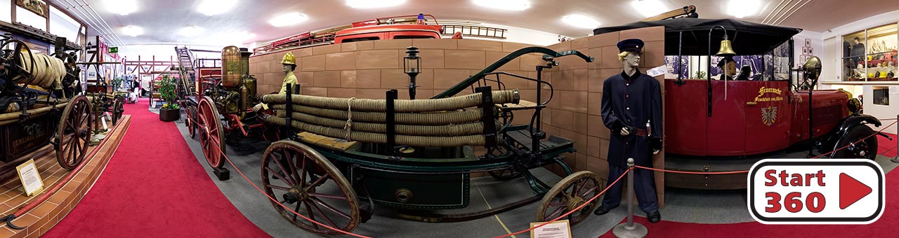 Feuerwehrmuseum Fahrzeughalle